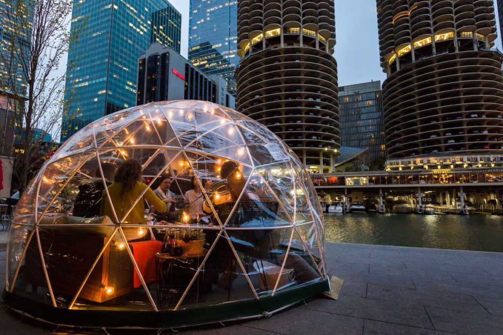 River Domes in Chicago